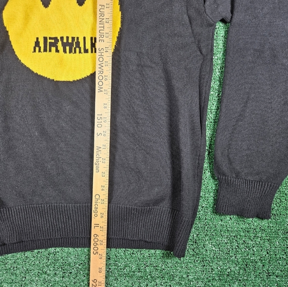 Airwalk Skateboarding × Forever 21 Knit Sweater / Mens Size Large - Picture 4 of 11